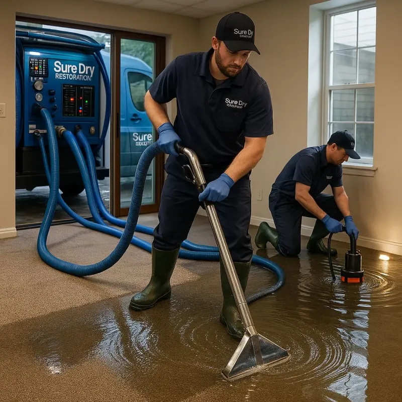 Water Extraction and Removal process in Crystal Lake, FL